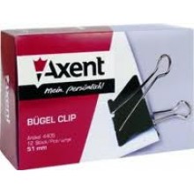 Біндер Axent 4405 чорний 51мм