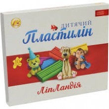 Пластилин 18кол.360г 'Ліпландія/Пластіленд'  Тетрада