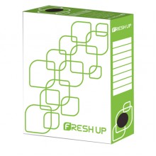 Лоток архівний вертикальний 100мм картонний  білий FR-95100 Fresh Up