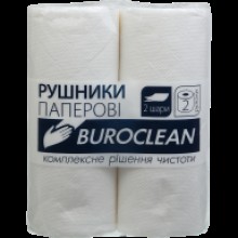 Рушник паперовий 'Buroclean' *2 подвійн.білий 10100400