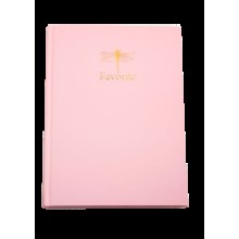 Книга канцелярська ВМ.2400-410 Pastel 96арк.А4офс.тв.обкл.клітинка рожева Buromax