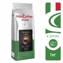 Кава 1кг PURE ARABICA CREMA  зернова чорна