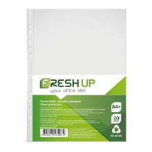 Файли А4+ 40мкм упаковка 20шт глянець FR-2040-20 Fresh