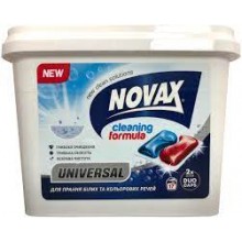 Пральний порошок NOVAX  в капсулах UNIVERSAL 17шт.