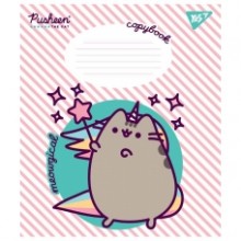 Зошит 12арк.коса лінія 'Pusheen' 766311 YES