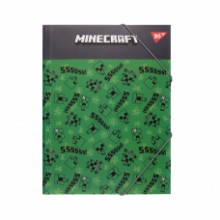 Папка А4 на гумках 'Minekraft,Creeper' 492214 YES