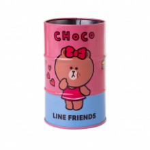 Стакан-підставка металевий 'Line Friends' бочка 708098 YES