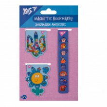 Закладки магнитні 'Stand with Ukraine' 3 шт 708353 YES