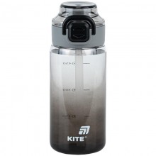 Пляшка для води 600мл чорна K25-1212-1 KITE