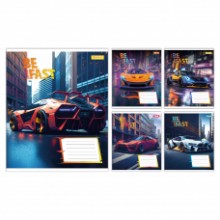 Зошит 24арк.клітинка 'Be Fast' 768009 1В