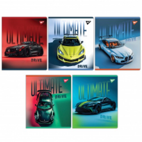 Зошит 18арк.лінія 'Ultimate drive' Гібридний виб лак 767535 YES Зошит 18арк.лінія 'Ultimate drive' Гібридний виб лак 767535 YES