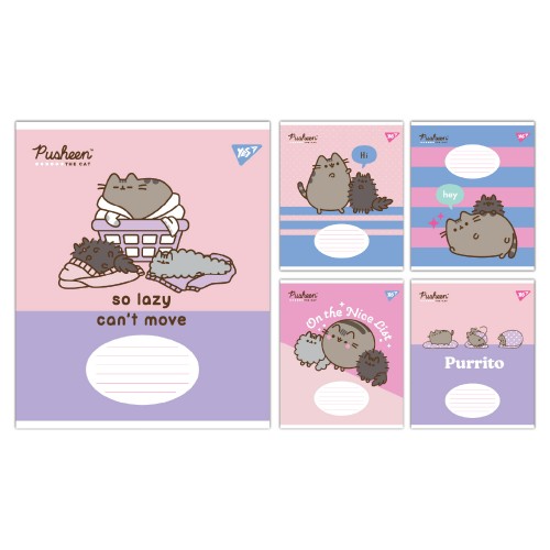 Зошит 18арк.клітинка 'Pusheen The Cat' 767615 YES Зошит 18арк.клітинка 'Pusheen The Cat' 767615 YES