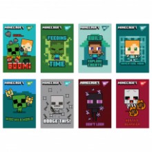 Блокнот А7/48арк.клітинка 'Minecraft' 152110  YES