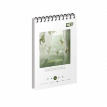 Зошит А6 80арк.один.спіраль 'Escape with me' 152306 YES