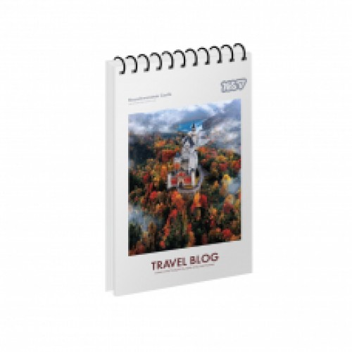 Зошит А6 80арк.один.спіраль 'Travel' 152289 YES Зошит А6 80арк.один.спіраль 'Travel' 152289 YES