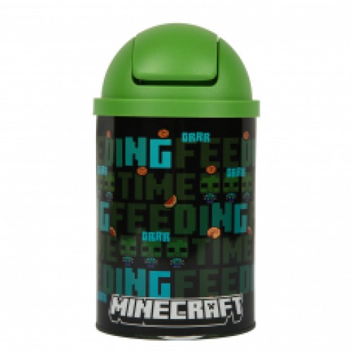 Настільний контейнер для сміття “Minecraft Time feeding” металевий 10*18см 708568 Yes Настільний контейнер для сміття “Minecraft Time feeding” металевий 10*18см 708568 Yes