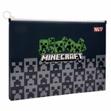 Папка-конверт А4 на блискавціі 'Minecraft Creepers' 492349 YES