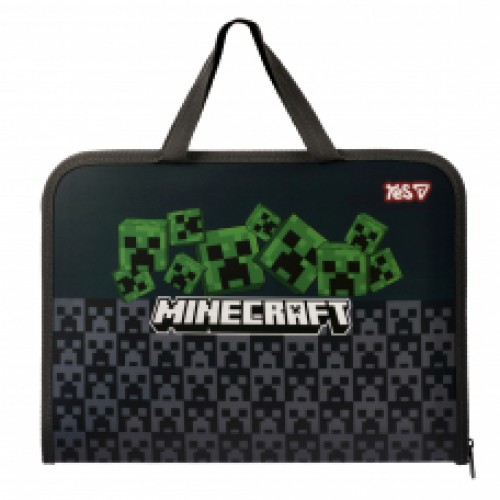 Папка-портфель на блискавці з тканевими ручками FC'Minecraft.Creepers' 492355 YES Папка-портфель на блискавці з тканевими ручками FC'Minecraft.Creepers' 492355 YES