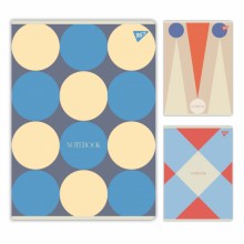 Зошит А4 80арк.клітинка 'Abstraction' гібридний лак 682006 YES