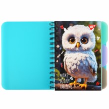 Зошит В6 144арк.з розподіл.'Owl' пластик.обкл.681993 YES