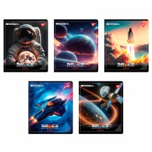 Зошит 18арк.лінія 'Space expedition' Гібридний виб лак 767534 YES