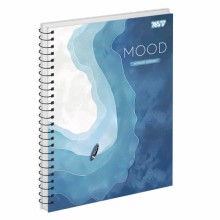 Зошит А4 80 одинарна спіраль клітинка 'Ocean Breeze' ВДЛ 152454 YES