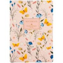 Книга записна A5,60 арк.клітина TR, Secret Garden 1 8710-1-A-TR Axent