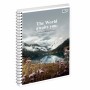 Зошит А4 80 одинарна спіраль клітинка 'Around the earth' ВДЛ 152449 YES