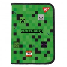 Папка факультативна пласт.на блискавці з внутр.кишенею А4 'Minecraft' 492332 YES