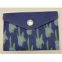 Папка-конверт BM.3923-07 SNOWDROP ARABESKI А7 кнопка напівпрозорий фіолетовий Buromax