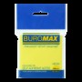 Блок для нотаток NEON 75*75мм 100арк.жовтий 2382-08 Buromax Блок для нотаток NEON 75*75мм 100арк.жовтий 2382-08 Buromax
