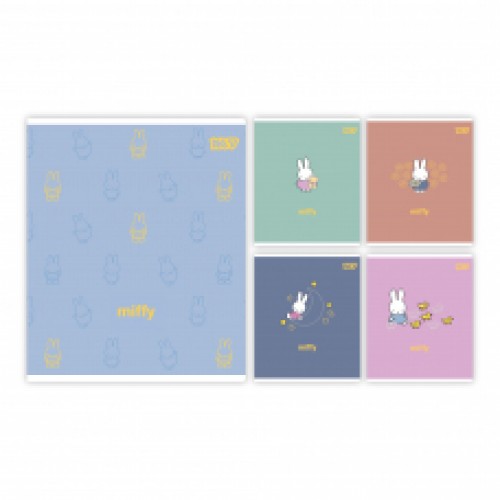 Зошит 12арк.коса лінія 'Miffy Bunny' глитер+УФ+soft touch 768599 YES Зошит 12арк.коса лінія 'Miffy Bunny' глитер+УФ+soft touch 768599 YES