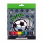 Олівці кольорові 24шт 'Football' 290785 YES