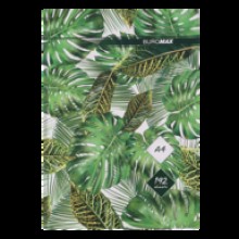 Книга обліку 192арк.А4 'FLORISTICA' офс.кл.(тв.лам.обкл.) зелений ВМ.24419101-04і Buromax