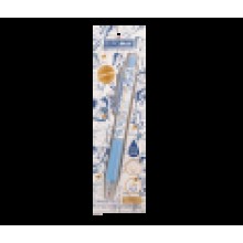 Ручка гелева автомат. ARABESKI 0.5 мм,аромат.грип,синя блістер BM.8379-02 Buromax