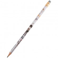 Олівець графітний HB з гумкою HP26-056 KITE
