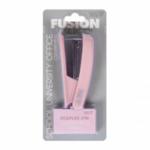 Степлер №10 Yes 'Fusion pink' 15 аркушів,1000 скоб в комплекті 708821 YES